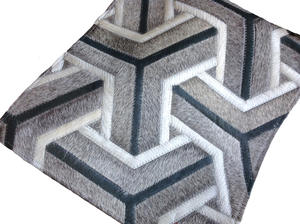 Tapis en cuir faits main authentiques, confortables et élégants pour la décoration intérieure, design chic et magnifique, doux, durables, naturels, ensembles de tapis brodés. - Product Image 3