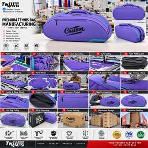 Purple Oval Travel <b>Duffel</b> <b>Bag</b> with Zipper Closure Durable Canvas Material Waterproof Lightweight Large Capacity for Outdoor Use - Product Image 6