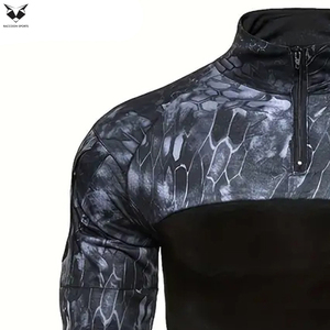 In Different Color Latest Design Product Premium Quality Fight Training Wear Men Quick-Dry Adult Sports Rash Guard Top - Product Image 6