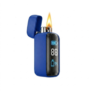 Briquet électronique série colorée avec affichage LED, recharge rapide Type C, batterie portable pour usage extérieur et bar - Product Image 5