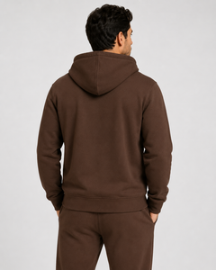 Stylish mens zipper <b>hoodie</b> made with durable <b>soft</b> fabric providing warmth flexibility and effortless everyday street fashion - Product Image 3