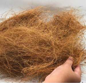 Bloc de fibres de coco naturelles biodégradables, substrat brun pour la culture des plantes avec une bonne aération pour le jardin - Product Image 1