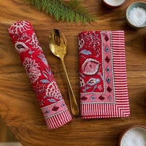 Serviettes modernes imprimées à la main, les plus vendues, jetables, 100 % coton blanc, 60x60 cm, personnalisables, pour usage en cuisine toute saison - Product Image 5