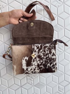 Nouveau Sac Bandoulière en Cuir de Vachette Vente en Gros, Sac à Main Élégant en Cuir de Vachette Style Western, Sac Bohème Multi-usages pour Femme, Vente Chaude - Product Image 5