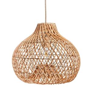 Rattan Pendant <b>Lights</b> Large Wicker Chandelier Boho Pendant <b>Light</b> Rattan Basket Hanging <b>Light</b> <b>for</b> Kitchen <b>Room</b> - Product Image 1