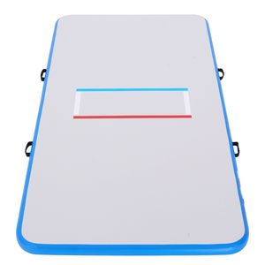 Colchoneta Inflable de PVC para Lucha Libre de 10x5 pies, Gruesa, Plegable, para Interiores y Exteriores, Gimnasio en Casa, Ejercicio, Protección para Artes Marciales - Product Image 1