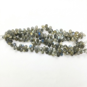 Natural Labradorite AAA Quality Tear Drop Shape <b>Loose</b> <b>Beads</b> For Jewelry Making Stone <b>Beads</b> - Product Image 1