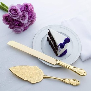 Premium Wedding <b>Cake</b> <b>Server</b> Set Elegant Stainless Steel Dessert Cutting Collection - Product Image 1