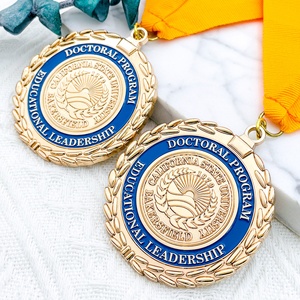 Medalla de oro de metal 3D personalizada al por mayor de China, Medalla deportiva de moda de plata y cobre - Product Image 2