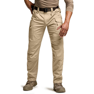 Custom Men's Retro Cargo <b>Trousers</b> <b>Combats</b> <b>Work</b> Loose Workwear Pants Outdoor Hiking Casual <b>Trousers</b> - Product Image 2