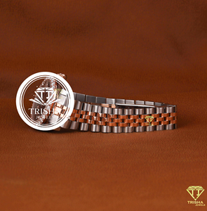 Reloj de lujo con diamantes para hombre con correa de silicona amarilla, cronógrafo con incrustaciones de diamantes, reloj de pulsera de cuarzo. - Product Image 4