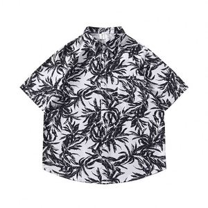 Chemise Hawaïenne Florale pour Homme, Boutonnée, Décontractée, Anti-Plis, Manches Courtes, Style Vacances Tropicales - Product Image 2