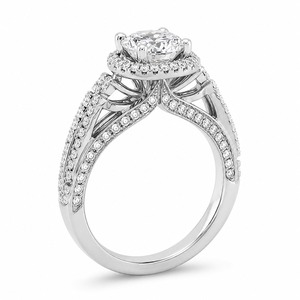 Premium Cushion Cut E Color Lab Diamond Engagement <b>Ring</b> 925 <b>silver</b> IGI Certified unisex <b>Solitaire</b> Fine Jewelry - Product Image 5