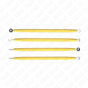 Premium 4 Piece Stainless Steel Acne Extractor Kit Blackhead Remover <b>Tools</b> with PU Leather Case for Facial Care - Product Image 2