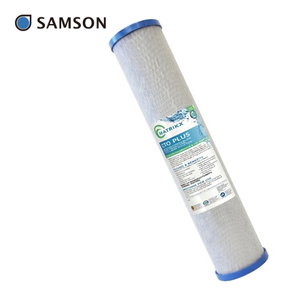 Filtre à eau Big Blue 20 x 4,5 en charbon de coque de noix de coco renouvelable, certifié ISO 9001 et 14001, qualité domestique fiable - Product Image 1