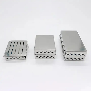 Kit d'instruments chirurgicaux dentaires manuels en acier inoxydable de taille moyenne pour implants, avec boîte de rangement, instruments pour ponts osseux - Product Image 3