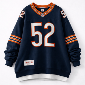 Diseña tu propia sudadera extragrande inspirada en el fútbol americano para tu equipo |   Peso pesado 420–460 GSM |   Fábrica OEM ODM - Product Image 3