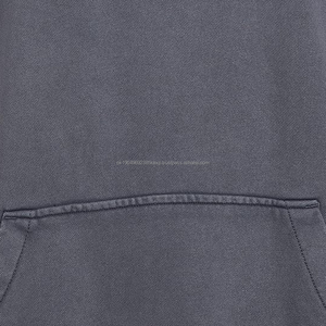 Sudaderas con Capucha de Primera Calidad con Lavado Ácido para Hombre, Diseño de Tela Invernal, Logotipo Personalizable de Fábrica - Product Image 5