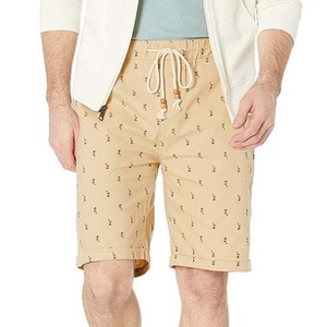 Men’s Beige Palm Tree Sublimation Printed Swim Shorts Quick Dry Beach Summer Surf and Pool Swimwear with Drawstring plus size - Product Image 4