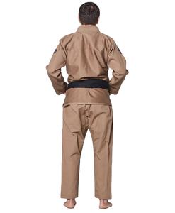 ชุดกิโมโนสีขาวล้วนคอตตอนสำหรับยูโดชุด Jitsu Jitsu Jitsu ผ้าฝ้ายน้ำหนักเบาออกแบบได้ตามต้องการ - Product Image 3