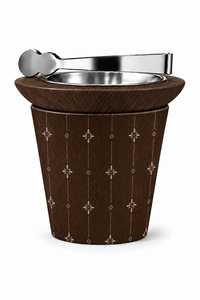 Magnifique brûleur d'encens botanique avec bol en acier inoxydable et motif décoratif de jardin pour la combustion traditionnelle d'encens - Product Image 3