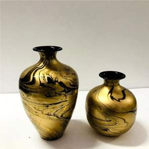 Jarrón de Metal Esmaltado Cloisonné Hecho a Mano de Lujo, Elegante Jarrón Decorativo Alto con Flores de Peonía Blancas para Decoración del Hogar, Regalo de Boda - Product Image 5