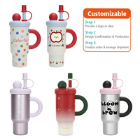 Mug de voyage isotherme 850 ml (28 oz) en acier inoxydable à double paroi, avec infuseur, personnalisable avec logo, pour boissons chaudes et froides