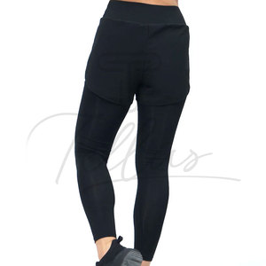 Leggings Deportivos de Alta Calidad, Sencillos, Activos, Personalizados, de Cintura Alta, Compresión Suave, Secado Rápido, para Yoga, Mujer, Largo Completo, Cuatro Direcciones - Product Image 3