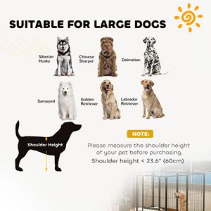 Cancello per Animali Domestici in Stile Moderno per Piccoli Animali, in PVC e Alluminio, Regolabile con Chiusura a Pulsante e Motivo Animale - Product Image 3