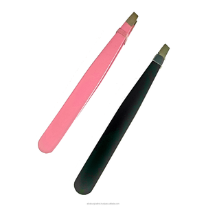 แหนบถอนขนคิ้วสเตนเลสคุณภาพสูงแบบมืออาชีพดีไซน์ปลายแหลมทนทานเป็นมิตรกับสิ่งแวดล้อมสำหรับการใช้งานด้านความงาม - Product Image 5