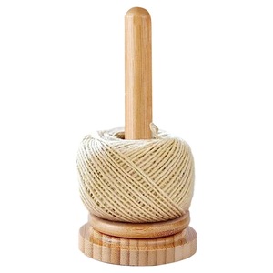 Wooden Yarn Holder Yarn Stand Rotating Ball Winder <b>Knitting</b> Crochet Thread Organizer for Handcrafts Use - Product Image 3