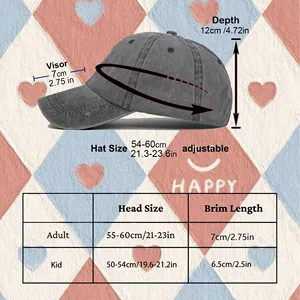 Casquettes de baseball personnalisées pour hommes et femmes avec logo brodé, sangle réglable et visière incurvée pour un usage quotidien décontracté - Product Image 4