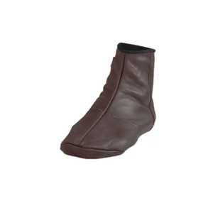 OEM 2026 Breathable Anti-Slippery Woven Genuine Cow Sheep Leather <b>Winter</b> 100% High Quality Eco-Friendly Quick Dry Leather <b>Socks</b> - Product Image 4