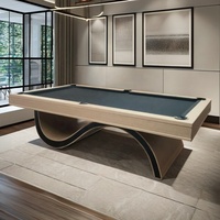 Fournisseur direct en gros de tables de billard intérieures modernes et luxueuses pour clubs, bars, hôtels, salles de jeux, provenant d'une usine chinoise professionnelle