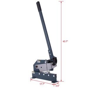 Cesoia manuale ad alta precisione industriale da 12 pollici per taglio di lamiera - Product Image 6