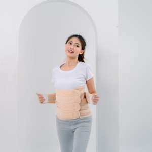 Corset de maternité supérieur PT JTS avec quatre sangles réglables robustes, soutien complet pour la récupération après l'accouchement, confort maximal - Product Image 3