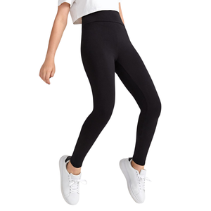 Leggings para Niños, Tejidos, 100% Algodón, Transpirables, de Secado Rápido, Ecológicos, Suaves y Elásticos, Fabricante OEM al por Mayor - Product Image 1