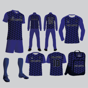Uniformes de Fútbol con Estampado Digital, Paquete Completo, Pantalones Cortos para Equipo Adulto, Transpirables, que Absorben la Humedad, Diseño Personalizado, Bolsa de Lona, Calcetines - Product Image 1