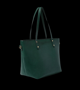 Sac fourre-tout en cuir véritable marron, couleur unie, fermeture à glissière, style minimaliste pour un usage quotidien, sac fourre-tout de travail - Product Image 2
