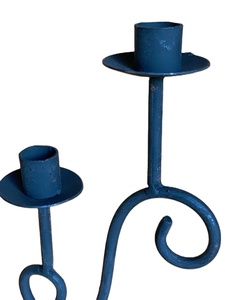 Antique Black Iron <b>Candle</b> Holder New Design Metal <b>Candle</b> Stick Stand Home Christmas Decoration - Product Image 2
