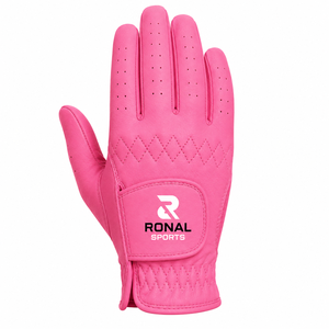 Guante de Golf de Piel Cabretta Premium con Diseño Estampado para Hombre y Mujer, Ajuste para Mano Izquierda y Derecha, Duradero, de Secado Rápido y Transpirable - Product Image 1