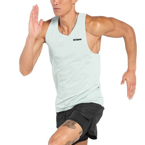 Vêtements de fitness fabriqués au Pakistan, tricotés, respirants, grandes tailles, vêtements d'été, débardeur de sport pour hommes, streetwear, vente directe d'usine - Product Image 4