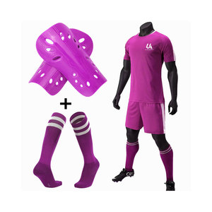 Uniforme de Fútbol al Por Mayor, Ligero y Transpirable, Tejido de Poliéster de Alta Calidad para Entrenamiento de Equipos y Partidos - Product Image 1