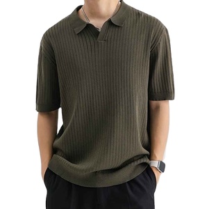 Polo Elegante para Hombre, Corte Slim Fit, Tela Suave de Mezcla de Algodón, Perfecto para Oficina, Eventos Casuales y Reuniones Sociales, Cómodo y con Estilo - Product Image 1