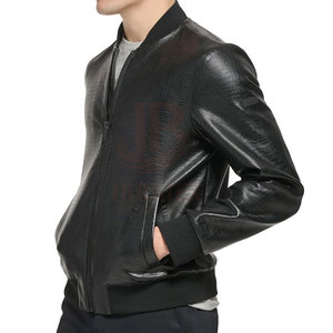Custom Logo Best Price Durable New Style Men's <b>Leather</b> Jacket Breathable Eco-Friendly IBRATEX Winter Casual OEM Service - Product Image 2
