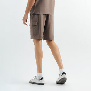 Ensembles de shorts d'été pour hommes, nouvelle collection, 100% coton, t-shirt à manches courtes et shorts, 2 pièces, design personnalisé, ensembles d'été pour hommes - Product Image 4