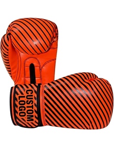 Guantes de Boxeo con Logotipo Personalizado, Cuero PU, Velcro, Entrenamiento, Fabricante Mayorista - Product Image 3