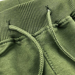 Shorts de sport décontractés à taille mi-haute, dernière conception, avec logo personnalisé, écologiques et respirants pour hommes, fermeture à cordon de serrage - Product Image 5