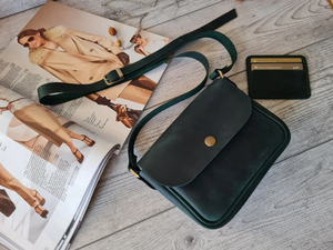 Personalized Leather Crossbody Bag Women <b>Small</b> <b>Purse</b> Shoulder Handbag Cross Body Bag Stylish Leather Gift for Women - Product Image 4