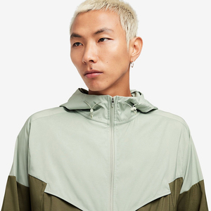 <b>Men's</b> Hooded Windbreaker <b>Jacket</b> Waterproof Windproof Quick Dry Breathable High Street Style Winter Outdoor 100% Polyester - Product Image 5